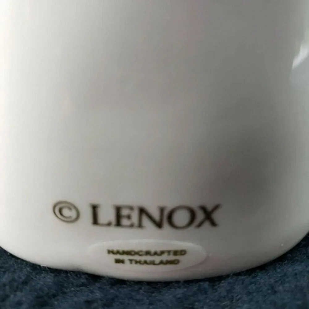 Lenox Cream Round Photo Frame Memorable China 24K Gold‎ Trim Gift Box New